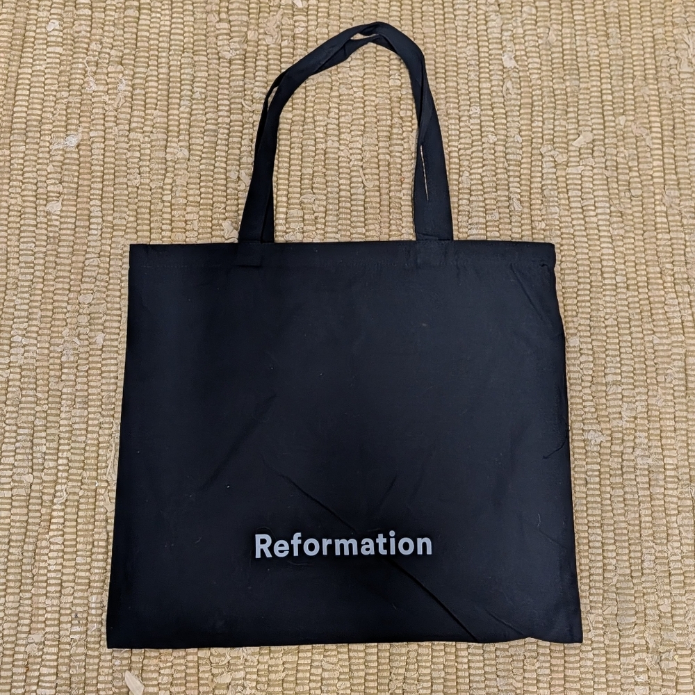 new REFORMATION tote bag